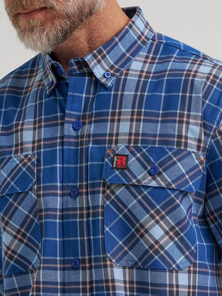 Wrangler Men's RIGGS Workwear® Foreman Plaid Work Shirt
