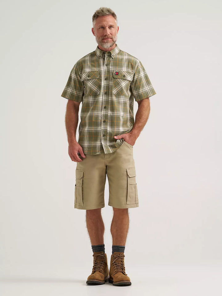Wrangler Men's RIGGS Workwear® Foreman Plaid Work Shirt