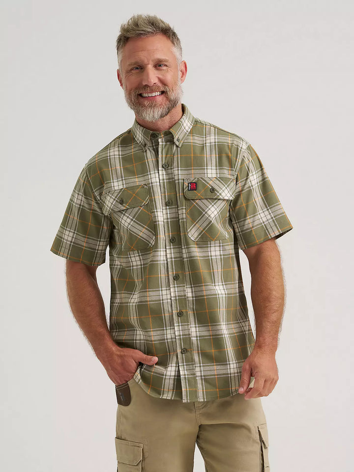 Wrangler Men's RIGGS Workwear® Foreman Plaid Work Shirt