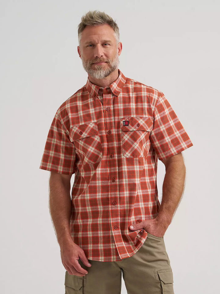 Wrangler Men's RIGGS Workwear® Foreman Plaid Work Shirt