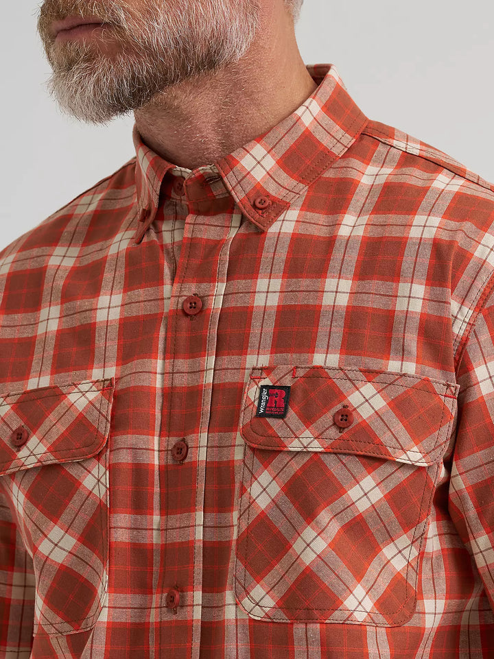 Wrangler Men's RIGGS Workwear® Foreman Plaid Work Shirt
