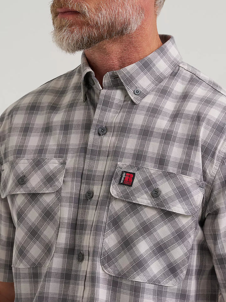 Wrangler Men's RIGGS Workwear® Foreman Plaid Work Shirt
