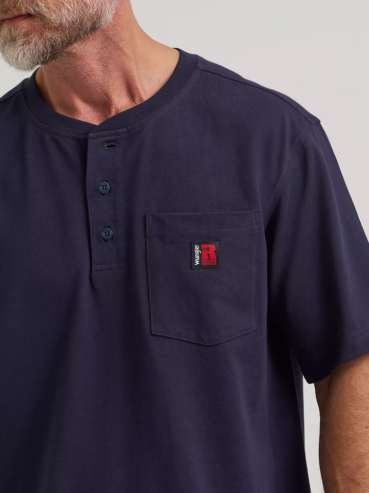 Wrangler Men's Riggs Workwear® Short Sleeve Henley