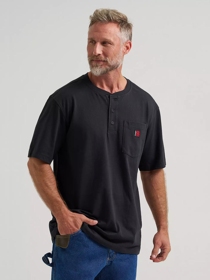 Wrangler Men's Riggs Workwear® Short Sleeve Henley