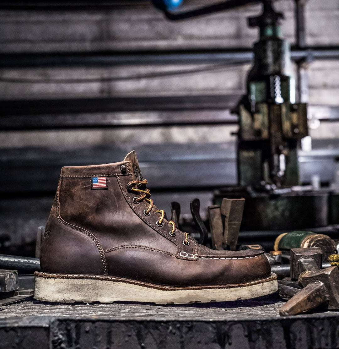 Danner Men's Bull Run Moc Toe Steel Toe