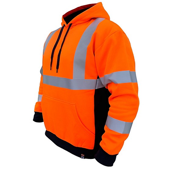 SafetyShirtz Men's SS360° Basic Class 3 Reflective Safety Hoodie