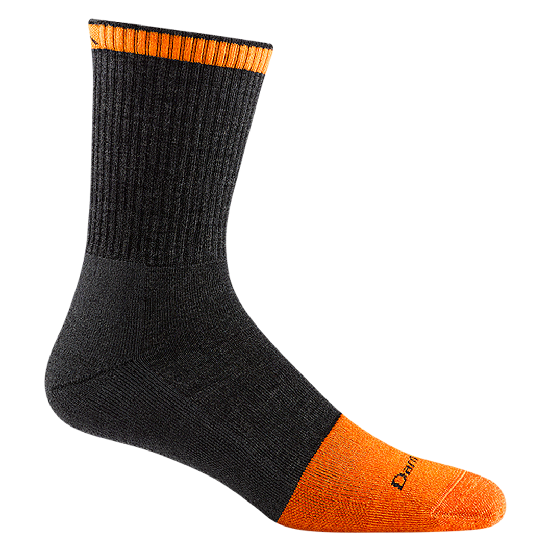 Darn Tough Men's Steely Micro Crew Midweight Work Sock