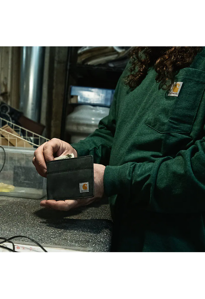 Carhartt Saddle Leather Bifold Wallet