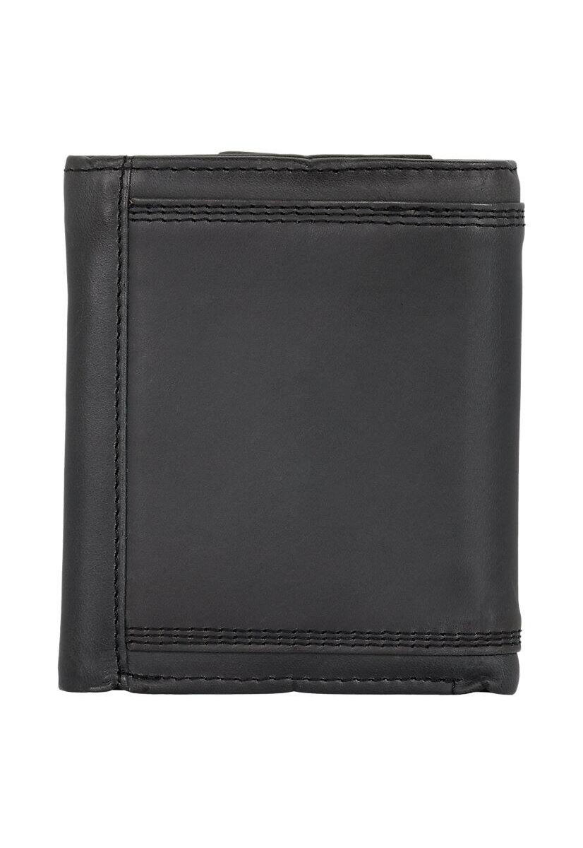 Carhartt Leather Triple-Stitched Trifold Wallet
