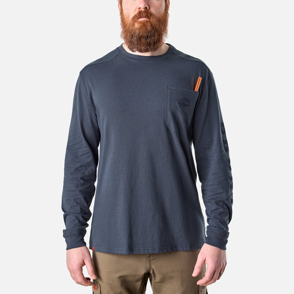 BRUNT Men's The Martin Long Sleeve Pocket Tee