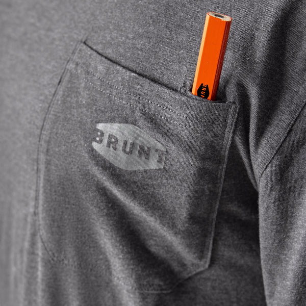 BRUNT Men's The Martin Long Sleeve Pocket Tee