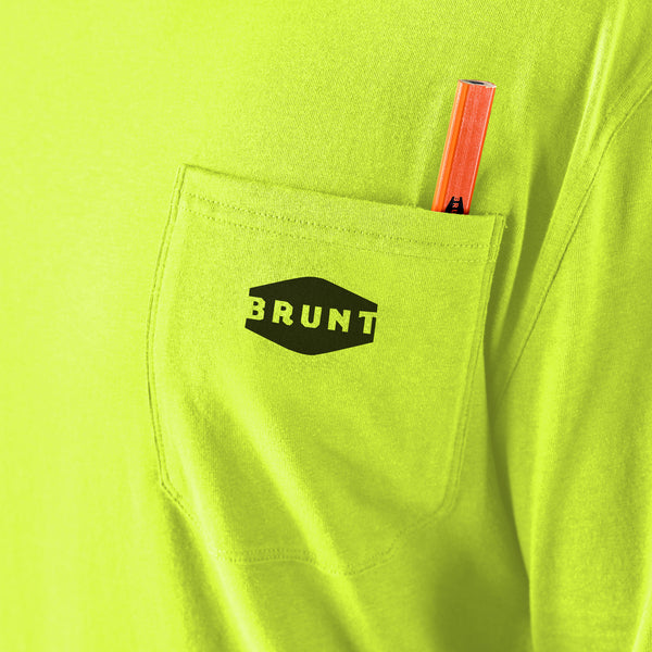 BRUNT Men's The Martin Long Sleeve Pocket Tee