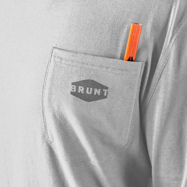 BRUNT Men's The Martin Long Sleeve Pocket Tee