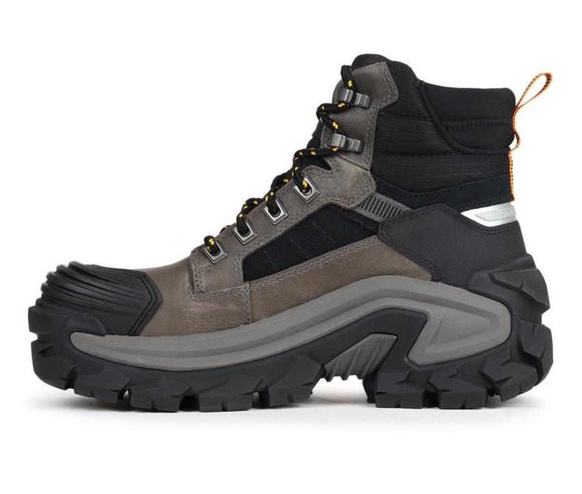 CAT Men's Invader Max 8" Waterproof Thinsulate Composite Toe Work Boot