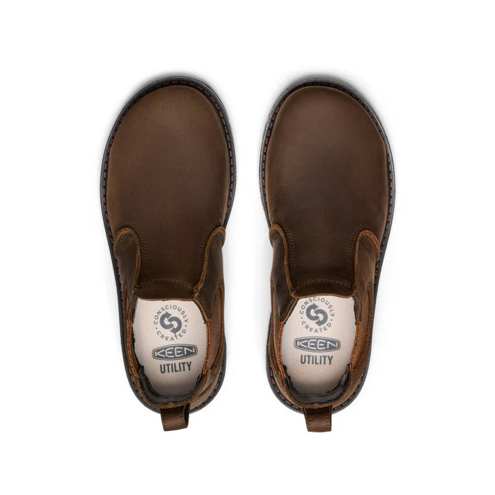 KEEN Women's San Jose Chelsea 90° Heel Boot (Aluminum Toe)