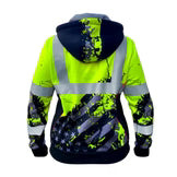 SafetyShirtz Women's SS360º American Grit Class 3 Reflective Safety Hoodie