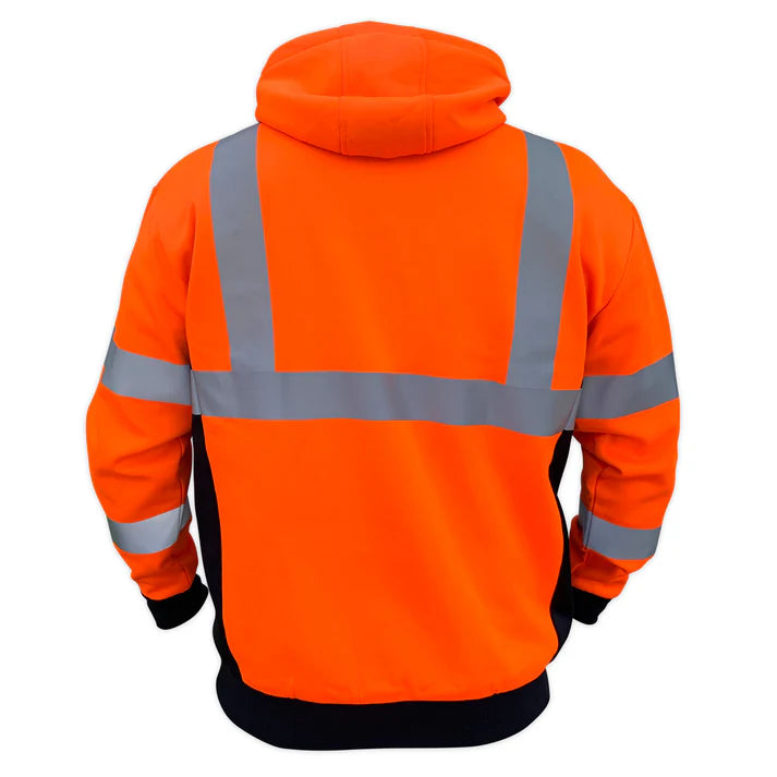 SafetyShirtz Men's SS360° Basic Class 3 Reflective Safety Hoodie