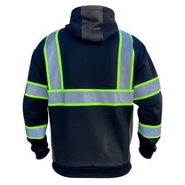 SafetyShirtz Men's SS360º Stealth  Reflective Safety Hoodie