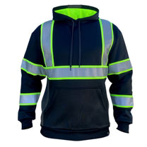SafetyShirtz Men's SS360º Stealth  Reflective Safety Hoodie