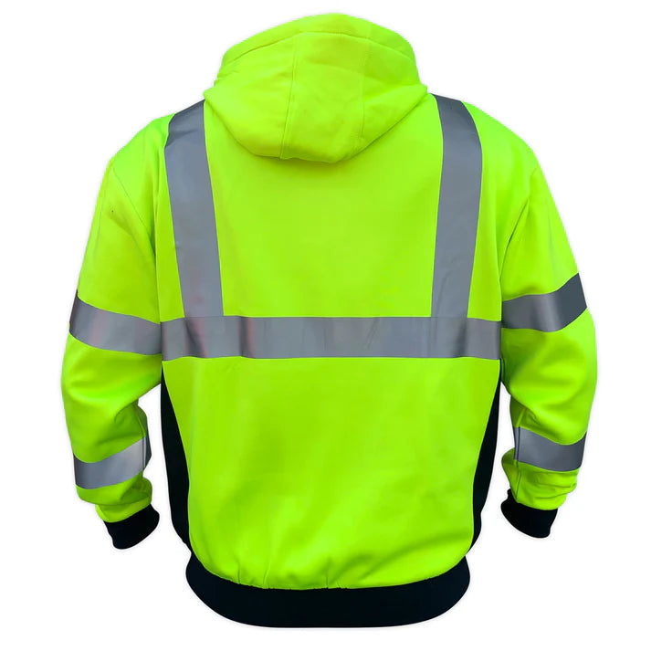 SafetyShirtz Men's SS360° Basic Class 3 Reflective Safety Hoodie