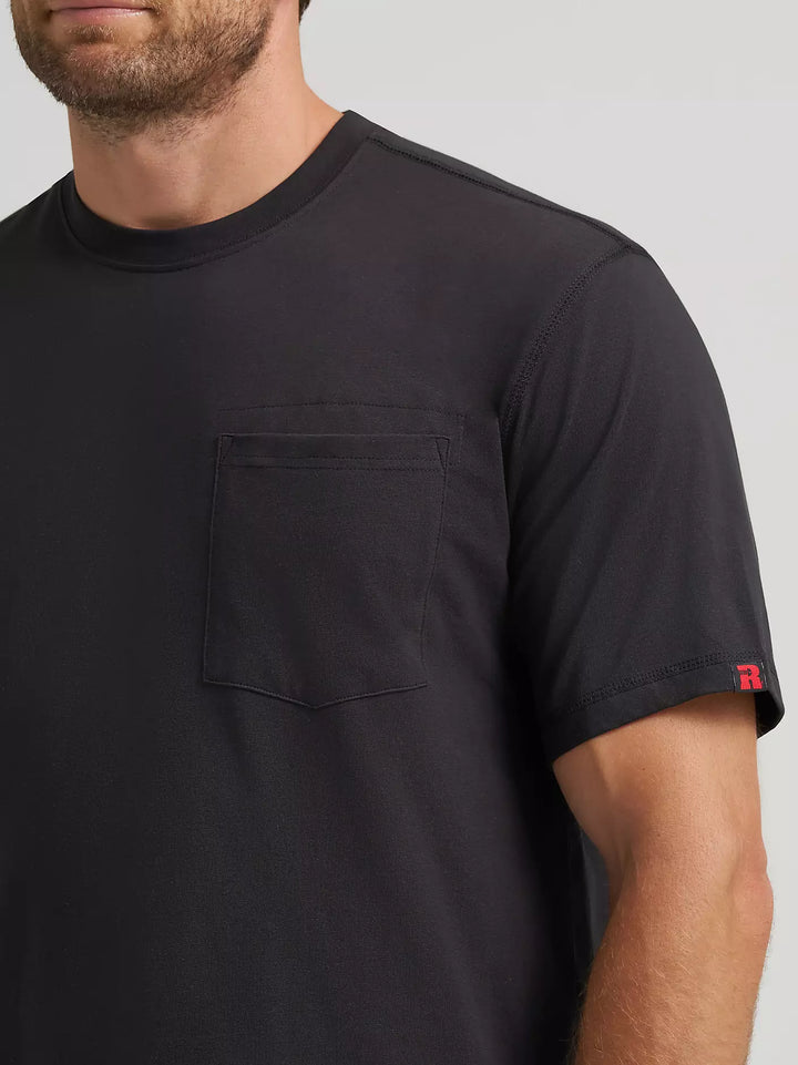 Wrangler Men's RIGGS Workwear Short Sleeve 1 Pocket Performance T-Shirt