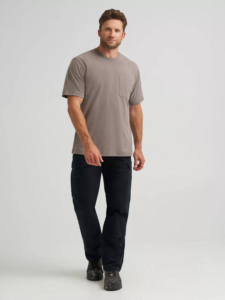 Wrangler Men's RIGGS Workwear Short Sleeve 1 Pocket Performance T-Shirt