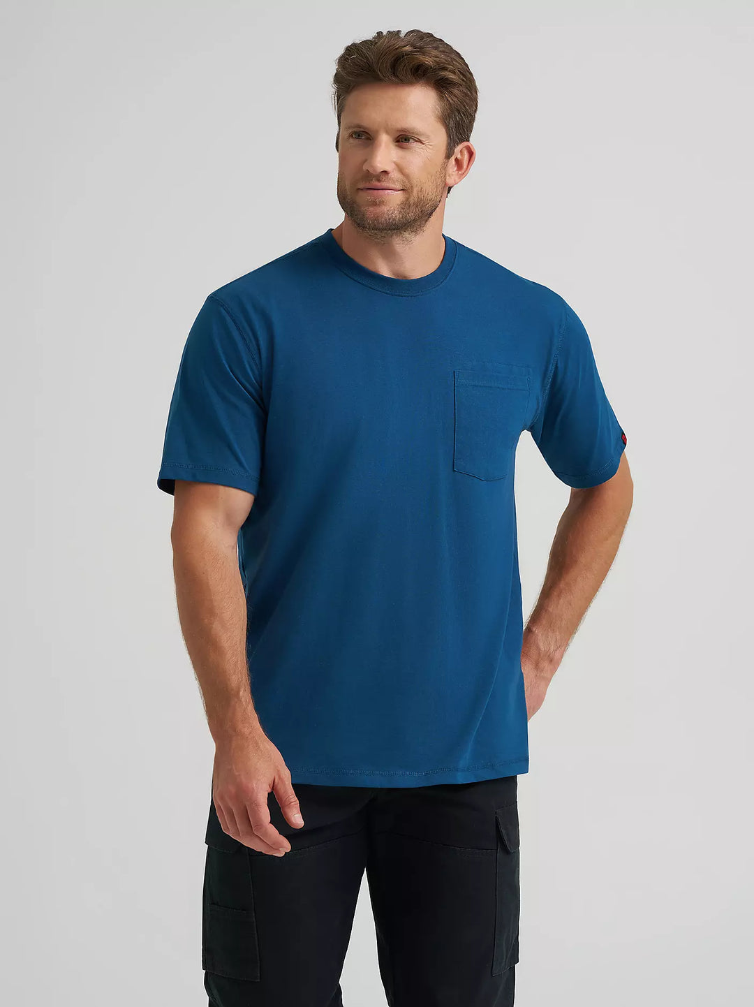 Wrangler Men's RIGGS Workwear Short Sleeve 1 Pocket Performance T-Shirt