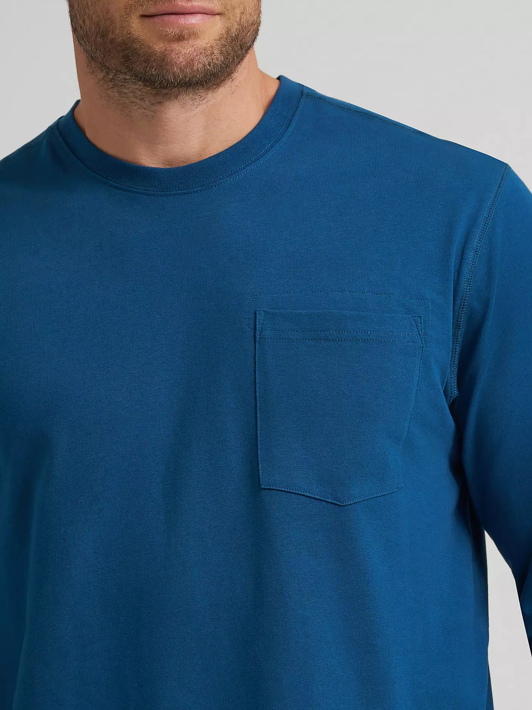 Wrangler Men's RIGGS Workwear® Long Sleeve 1 Pocket Performance T-Shirt