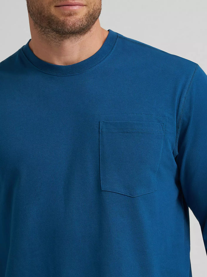 Wrangler Men's RIGGS Workwear® Long Sleeve 1 Pocket Performance T-Shirt