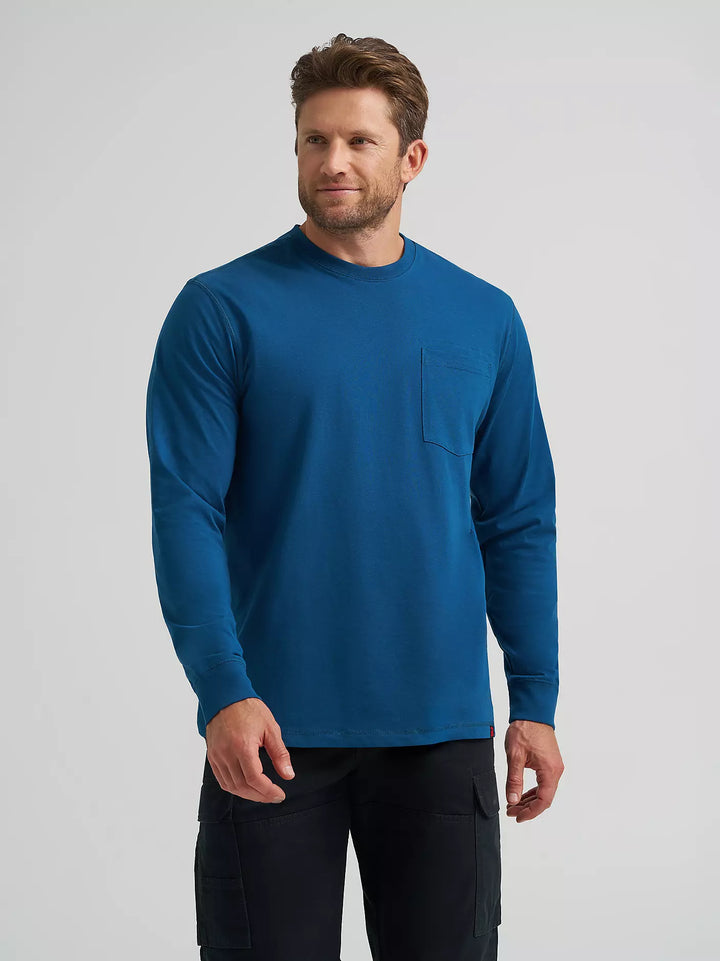 Wrangler Men's RIGGS Workwear® Long Sleeve 1 Pocket Performance T-Shirt