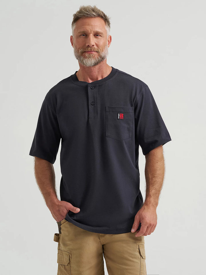 Wrangler Men's Riggs Workwear® Short Sleeve Henley