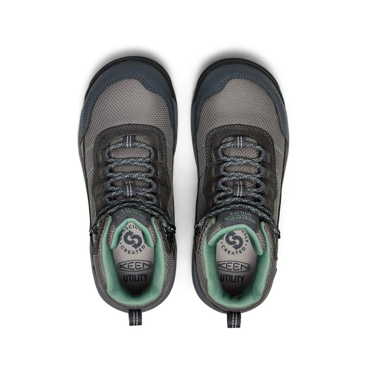 KEEN Women's Skokie Waterproof Work Boot (Carbon Toe)