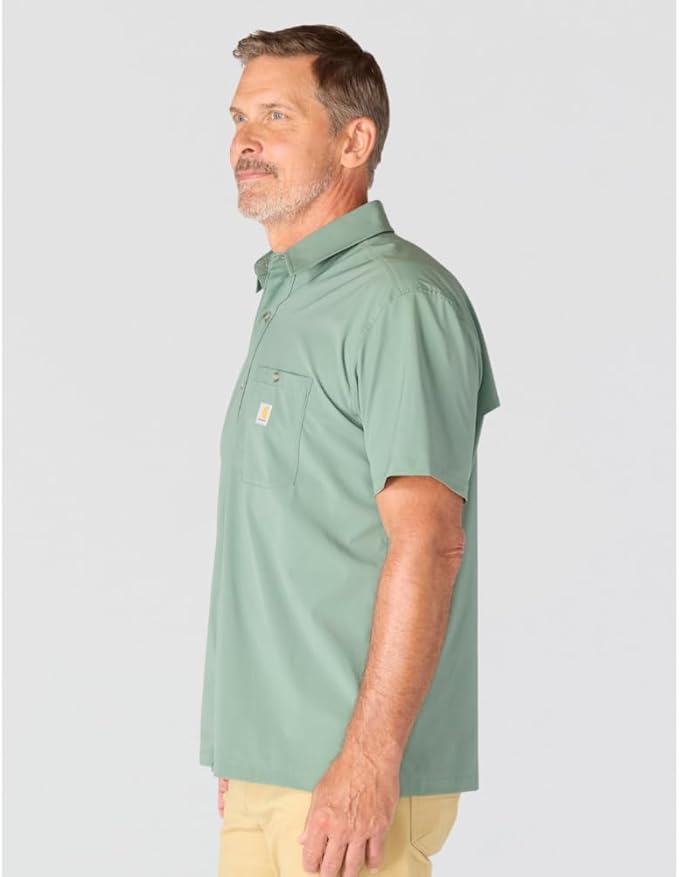Carhartt Men's Force Sun Defender™ Woven Relaxed SS Shirt