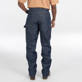 Key Men's Denim Double Front Logger Dungaree