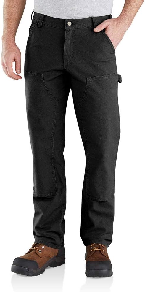 Carhartt Men's Relaxed Straight Rugged Flex Duck Double-Front Dungaree