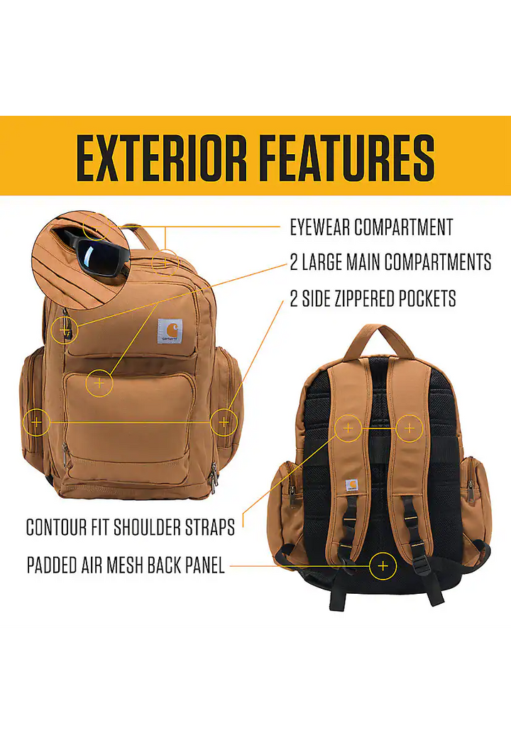 Carhartt 35L Triple-Compartment Backpack