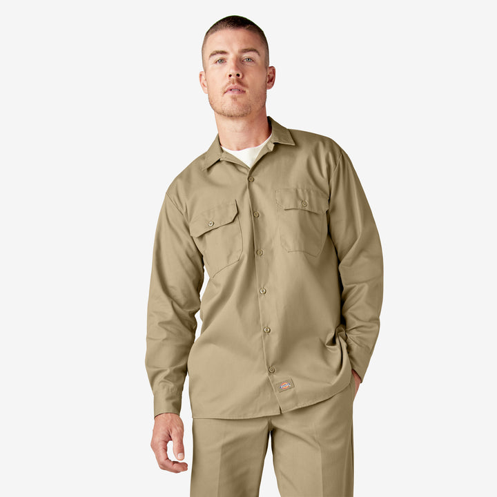 Dickies Men's Long Sleeve Work Shirt