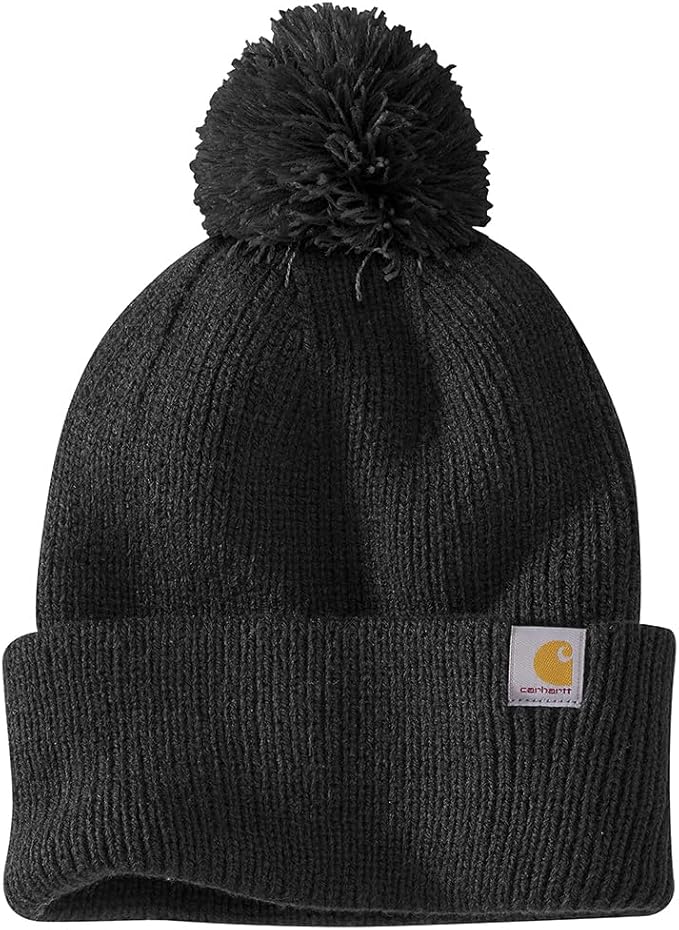 Carhartt Women's Knit Pom-Pom Cuffed Beanie