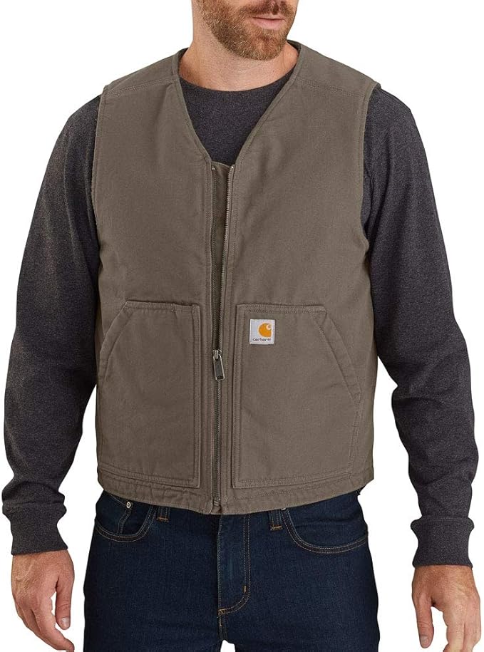 Carhartt Men's Washed Duck Rugged Vest