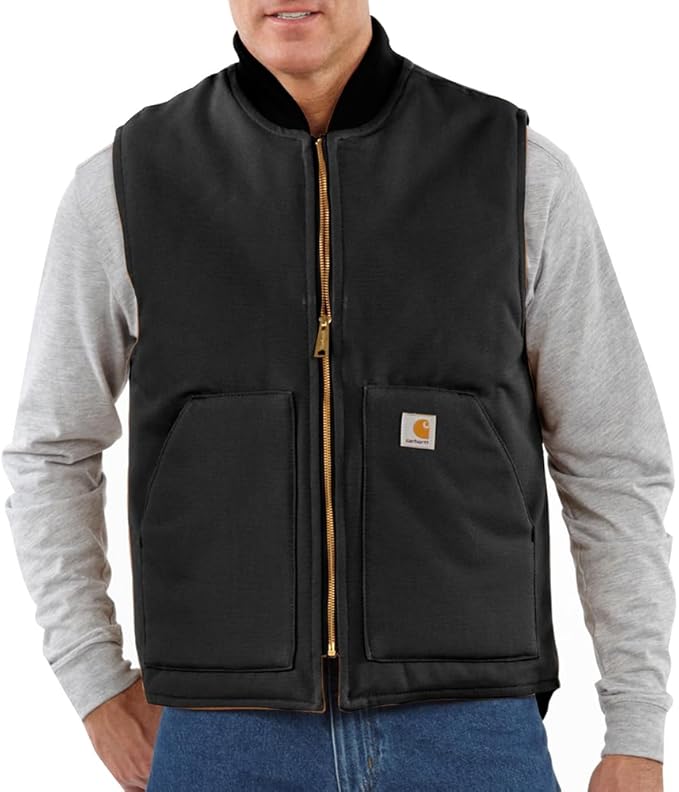 Carhartt Men's Iconic V01 Firm Duck Vest