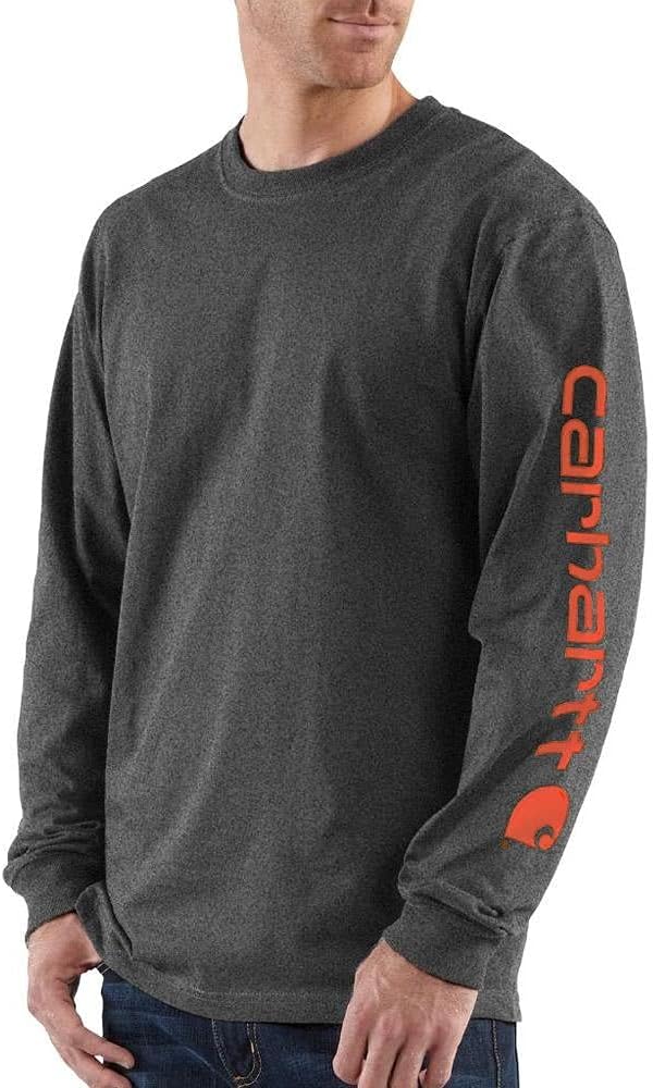 Carhartt Men's Dearborn Loose LS Logo T-Shirt