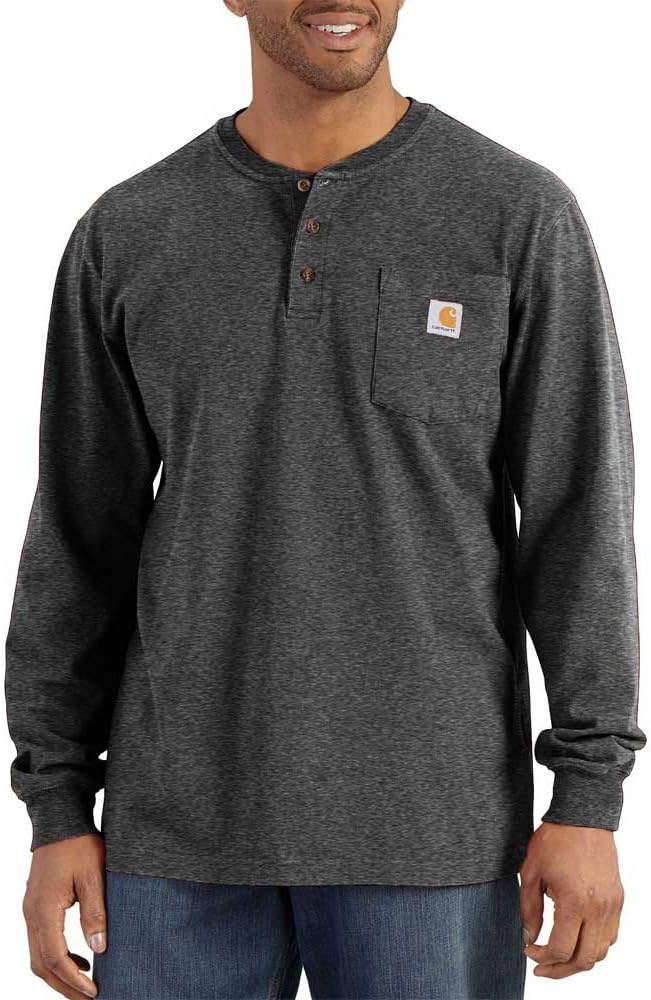 Carhartt Men's Dearborn Loose LS Henley T-Shirt