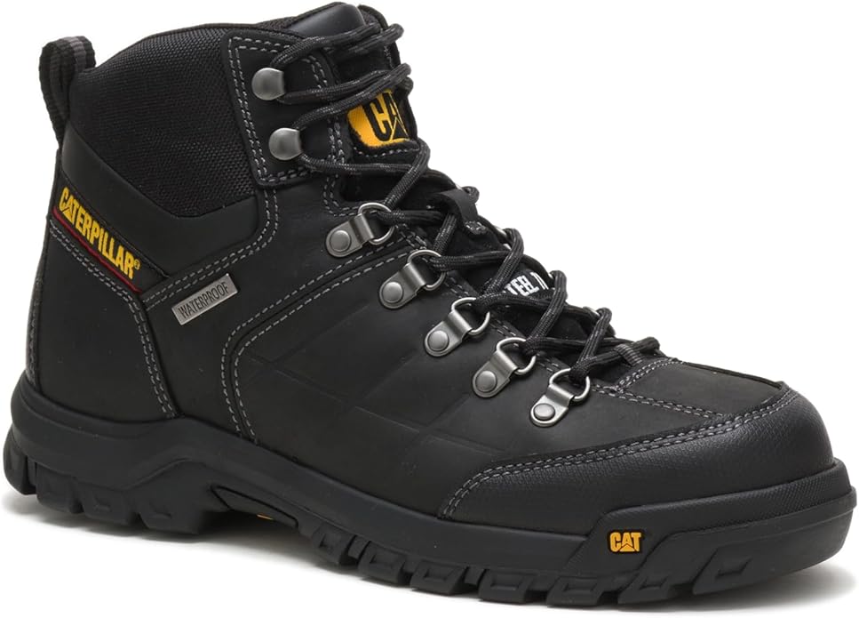 CAT Men's Threshold Waterproof Steel Toe Work Boot