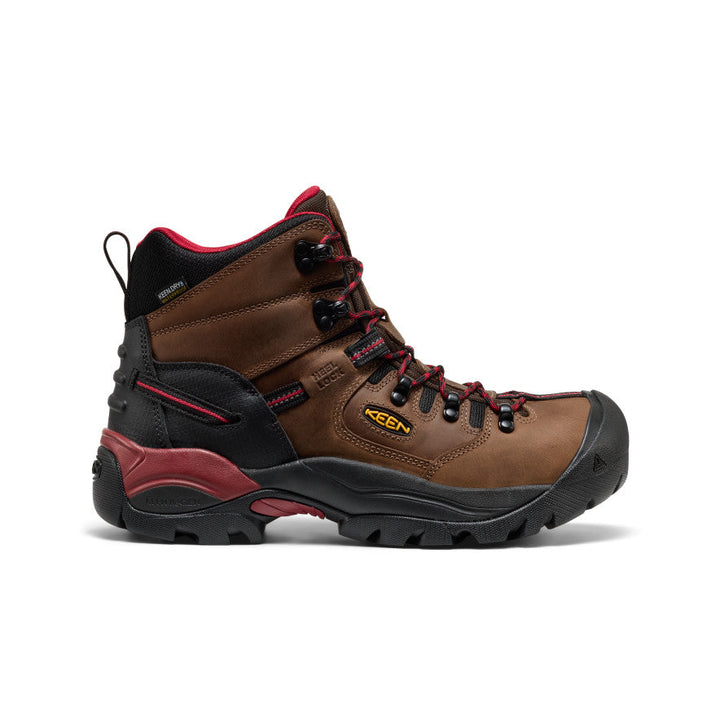 KEEN Men's Pittsburgh Energy 6" Waterproof Boot (Carbon Toe)