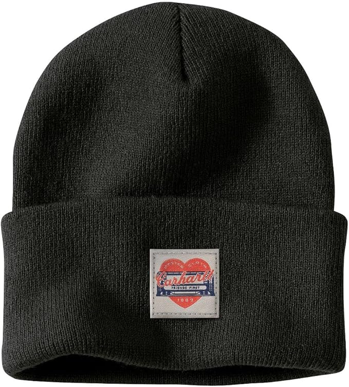 Carhartt Women's Knit Heart Patch Beanie
