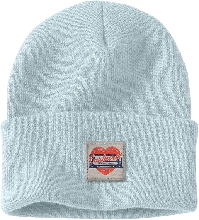 Carhartt Women's Knit Heart Patch Beanie
