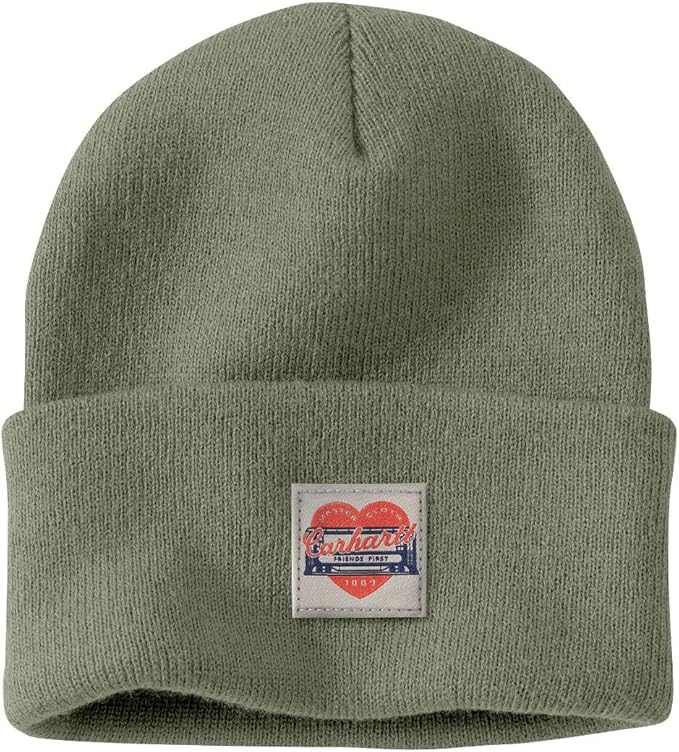 Carhartt Women's Knit Heart Patch Beanie