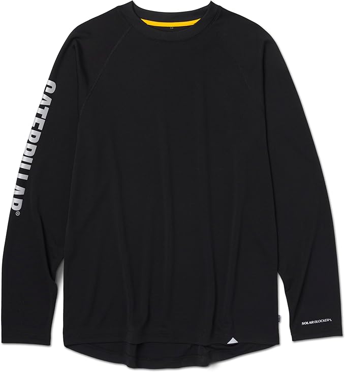 CAT Men's Lightweight Cooling L/S Crew Tee