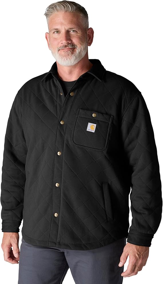 Carhartt Men's Loose Fit Heavyweight Quilted Shirt Jac