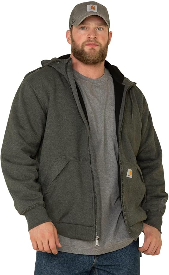 Carhartt Men's Paxton Thermal-Lined Full-Zip Sweatshirt